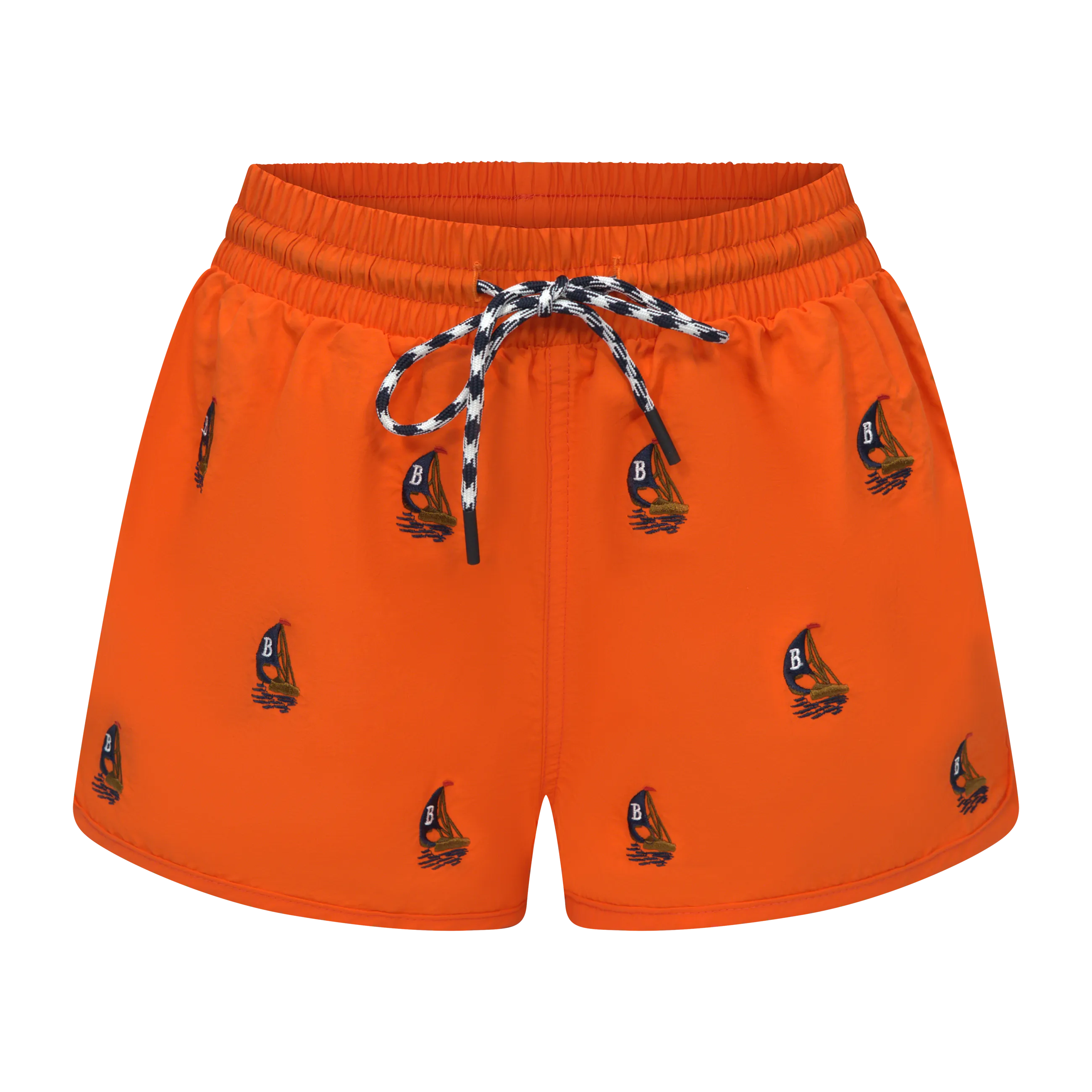 THE WOMEN'S CLASSIC SWIM SHORTS-TANGERINE