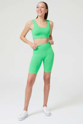 TLC Bike Shorts in Spring Green