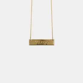 Virgo - necklace - gold plated